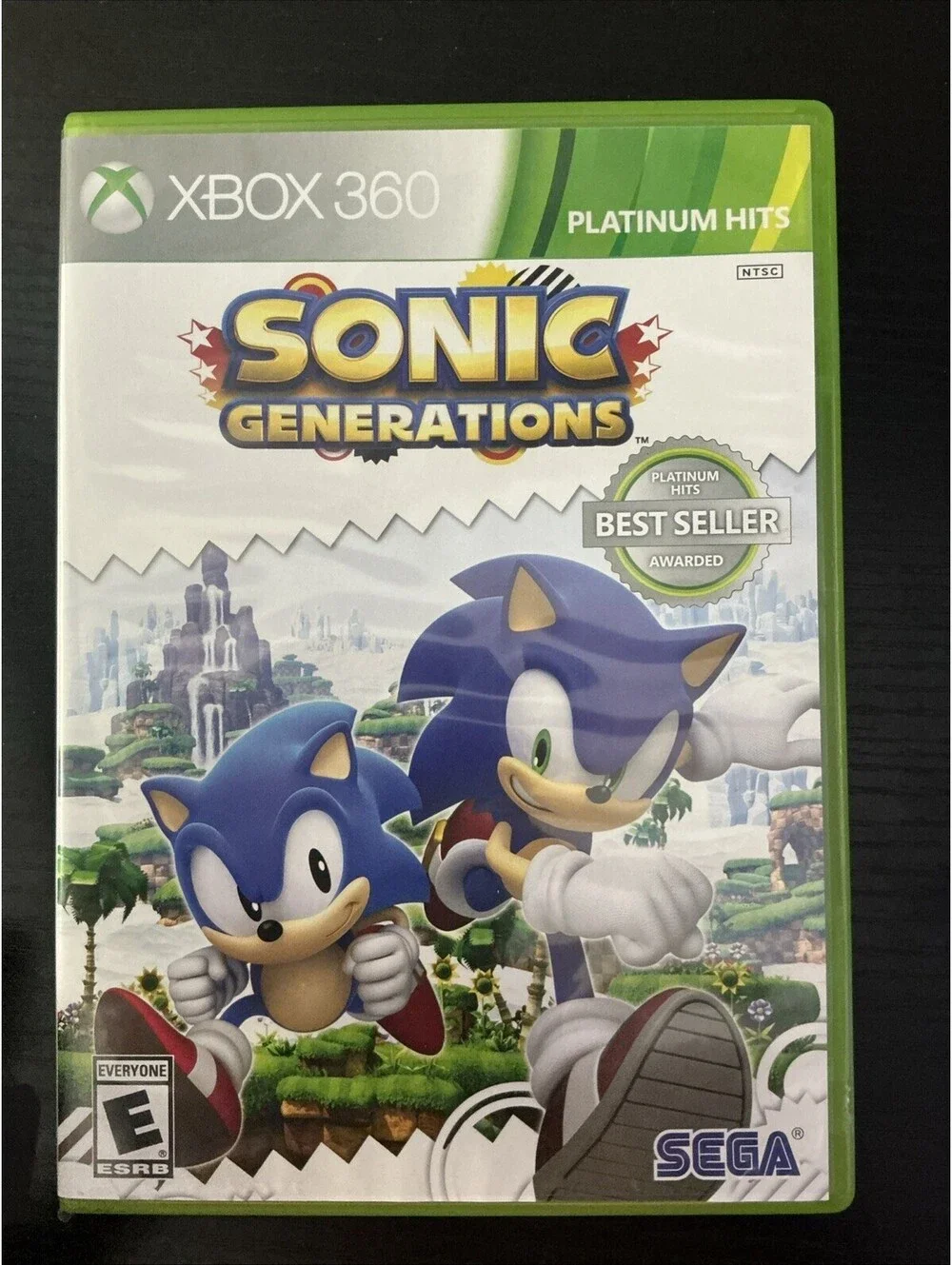 Sonic Generations - Microsoft Xbox 360 - Missing Manual - Tested